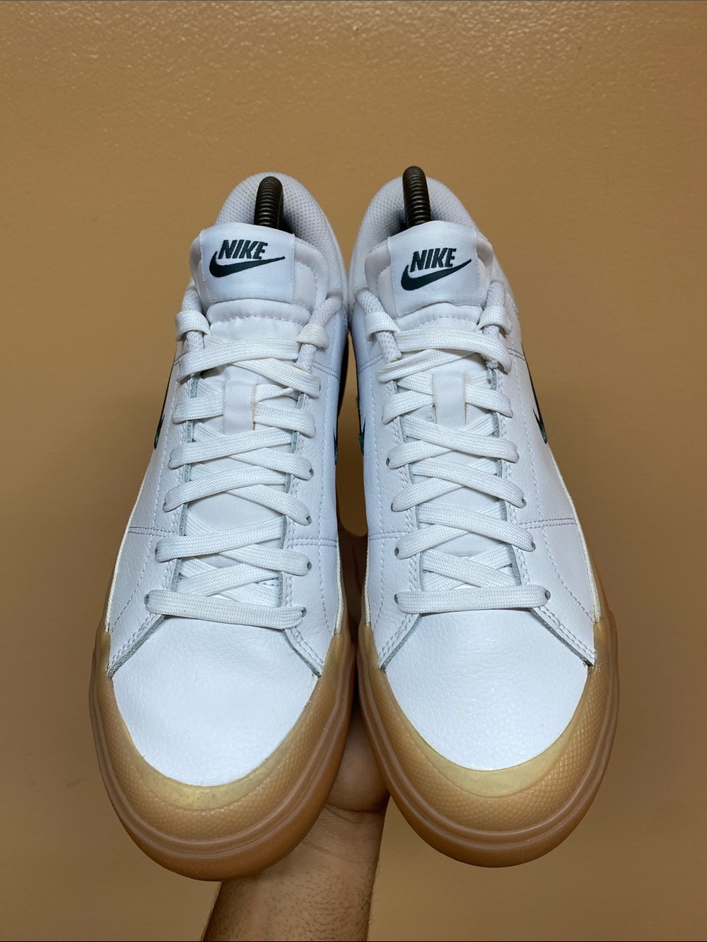 Nike Wmns Court Legacy Lift “White Vintage Green Gum” Size 9 FV5526-100 - Picture 12 of 17